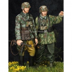 WWII 独 擲弾兵セット(スプリンター迷彩服) ２体セット