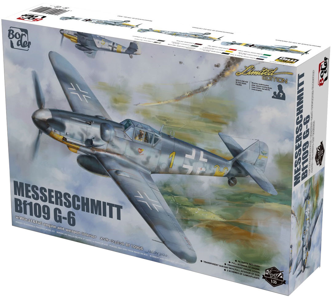 ボーダーモデル 1/35 メッサーシュミット Bf109G-6 入荷しました