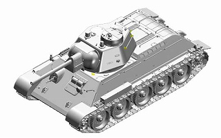 【新製品】[0089195865847] 6584)T-34/76中戦車 1943年型 第112工場 コマンダーキューポラ付き