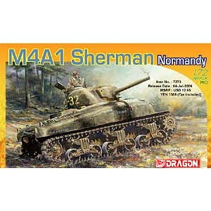 【再入荷】7273 1/72 M4A1 シャーマン ノルマンディ1944