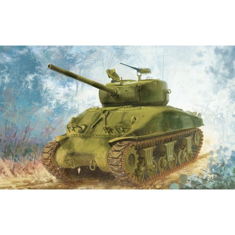 【再入荷】7671 1/72 WWII アメリカ軍 M4A1(76)W VVSSシャーマン