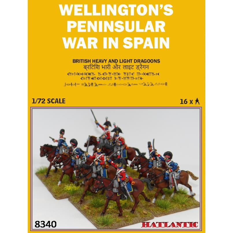 【新製品】8340 ナポレオン戦争 イギリス軽竜騎兵&重竜騎兵