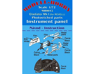 【新製品】[0713497201507] MODELL-HOBBY MH0015)グラディエーターMk.I 計器盤