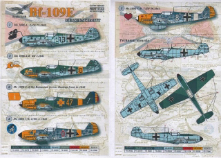 【新製品】[1300524803309] PRINT SCALE 48033)メッサーシュミット Bf109E