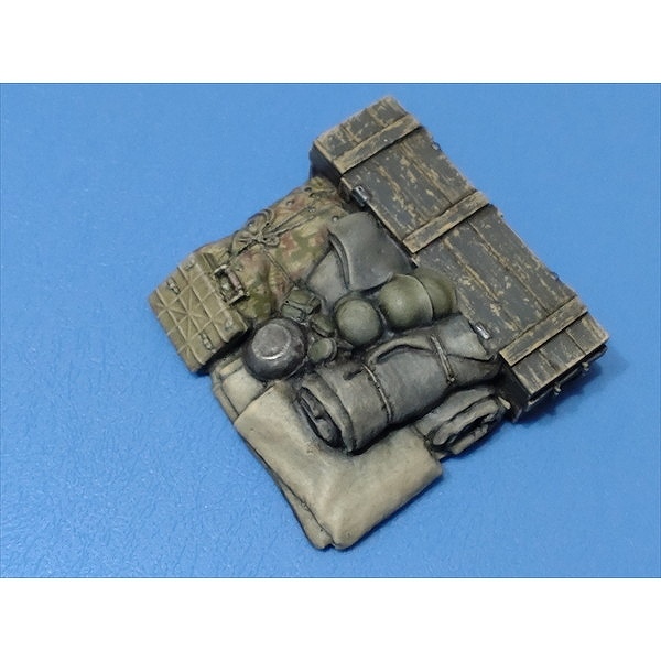 【新製品】Work Shop Shin M-20219 1/35 後部積載荷物セット（3号突撃砲戦車初期型系列用）