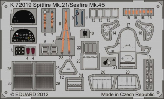 【新製品】[2000487101908] K72019)スーパーマリン スピットファイア Mk.21/シーファイア Mk.45