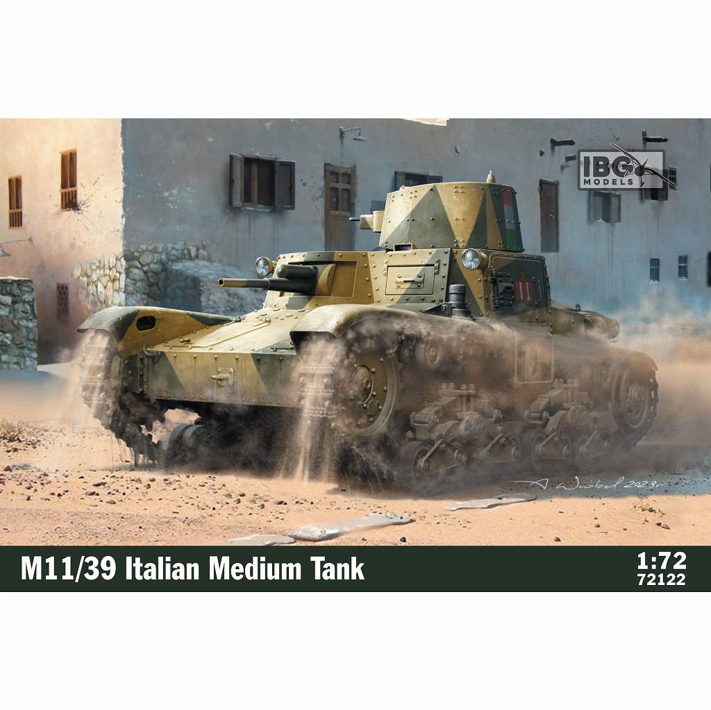 【新製品】72122 伊 M11/39中戦車