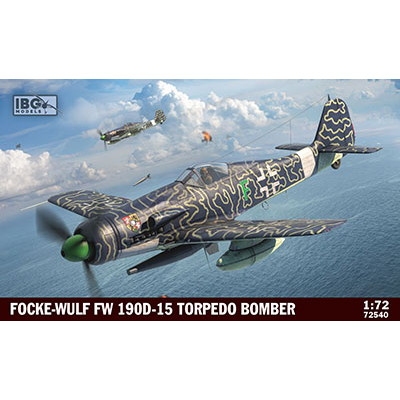 【再入荷】72540 フォッケウルフ Fw190D-15 雷撃攻撃機