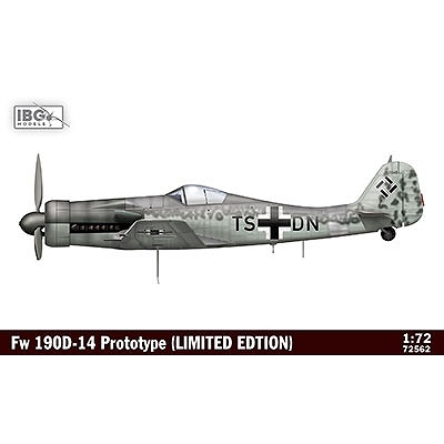 【新製品】72562 フォッケウルフ Fw190D-14 プロトタイプ 限定品