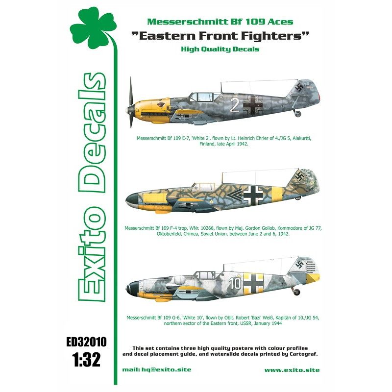 【新製品】32010 メッサーシュミット Bf109 東部戦線エース