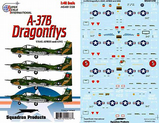 【新製品】[2002010112580] 481258)A-37B ドラゴンフライ アメリカ空軍/空軍予備役と州空軍