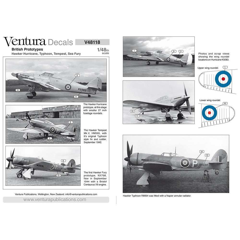 【新製品】V48118 イギリス空軍 プロトタイプマーキング