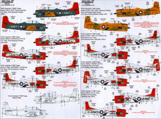 【新製品】[2002120111206] X48112)ノースアメリカン T-28 トロージャン ｱﾒﾘｶ陸軍/海軍/海兵隊