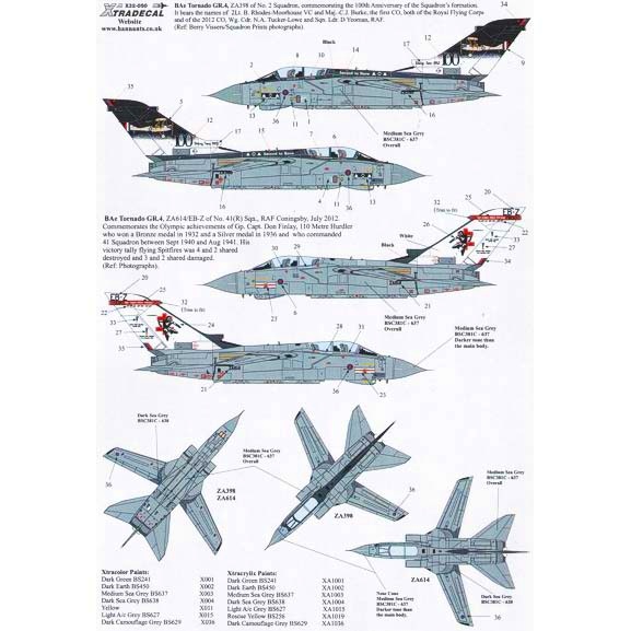 【新製品】[2002120205004] X32050)BAe トーネード GR.4