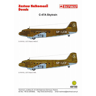 【新製品】[2002264810003] TEC48100)C-47A スカイトレイン ポーランド