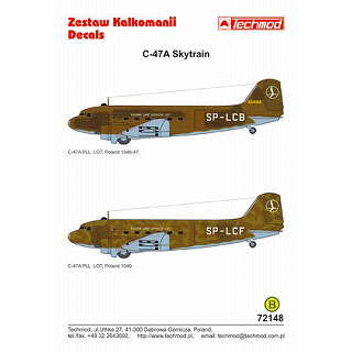 【新製品】[2002267414802] TEC72148)C-47A スカイトレイン ポーランド