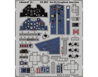 【新製品】[2002613308700] 33087)塗装済 Su-25 フロッグフット 計器盤