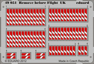 【新製品】[2002615005102] 49051)塗装済 飛行前点検タグ〈イギリス空軍〉