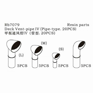 【新製品】[2002627007903] Rb7079)日本海軍 通風筒IV(キセル型)