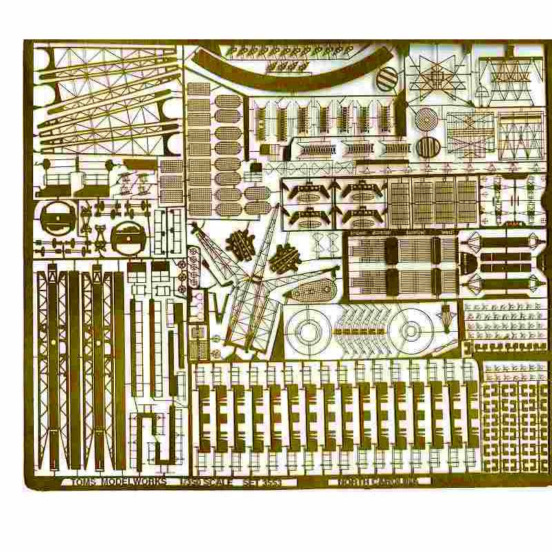 【新製品】[2002633505301] 3553)米海軍 戦艦 ノースカロライナ級用