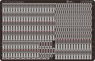 【新製品】[2002660004600] LW35046)WWII 独 車輌クランプセット(カット済)
