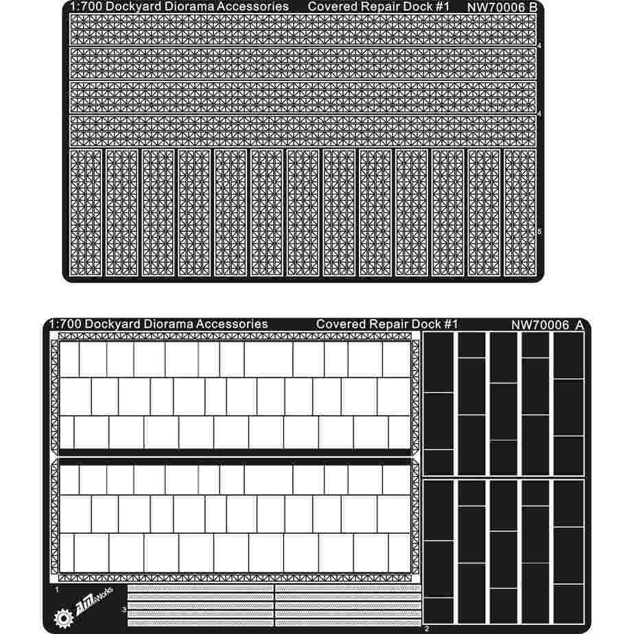 【新製品】[2002667000605] NW70006)ドックヤード ジオラマアクセサリー 修理ドック1