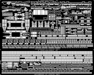 【新製品】[2002763511517] 35151)カサブランカ級護衛空母用エッチングパーツ