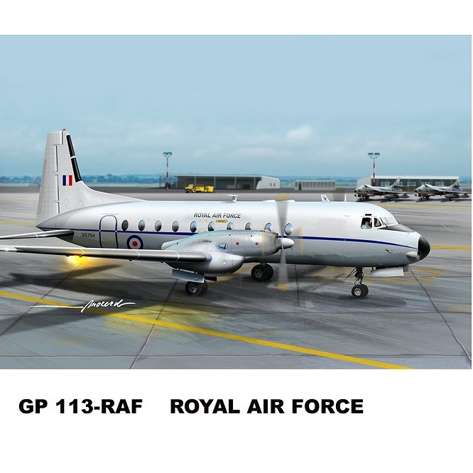 【新製品】GP113RAF 1/72 H.S.748 イギリス空軍