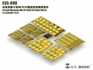 【新製品】[2003683509806] E35-098)メルカバ Mk.IV LIC サイドスカート