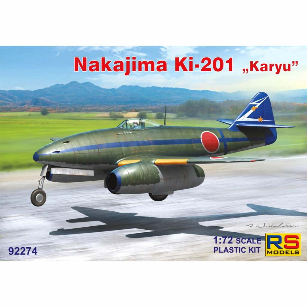 【新製品】92274 中島 キ-201 ジェット戦闘襲撃機 “火龍”