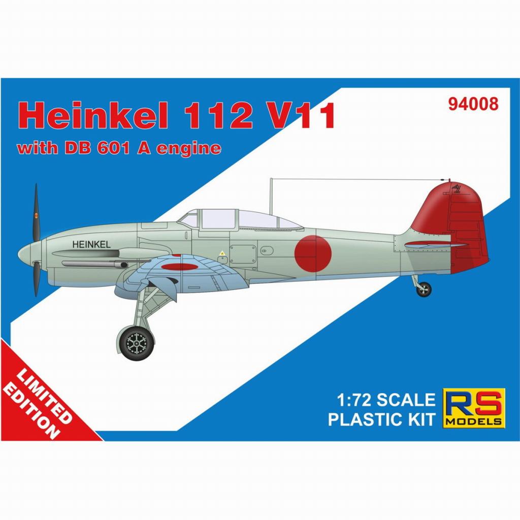 【新製品】93008 ハインケル 112V11 日本軍練習機