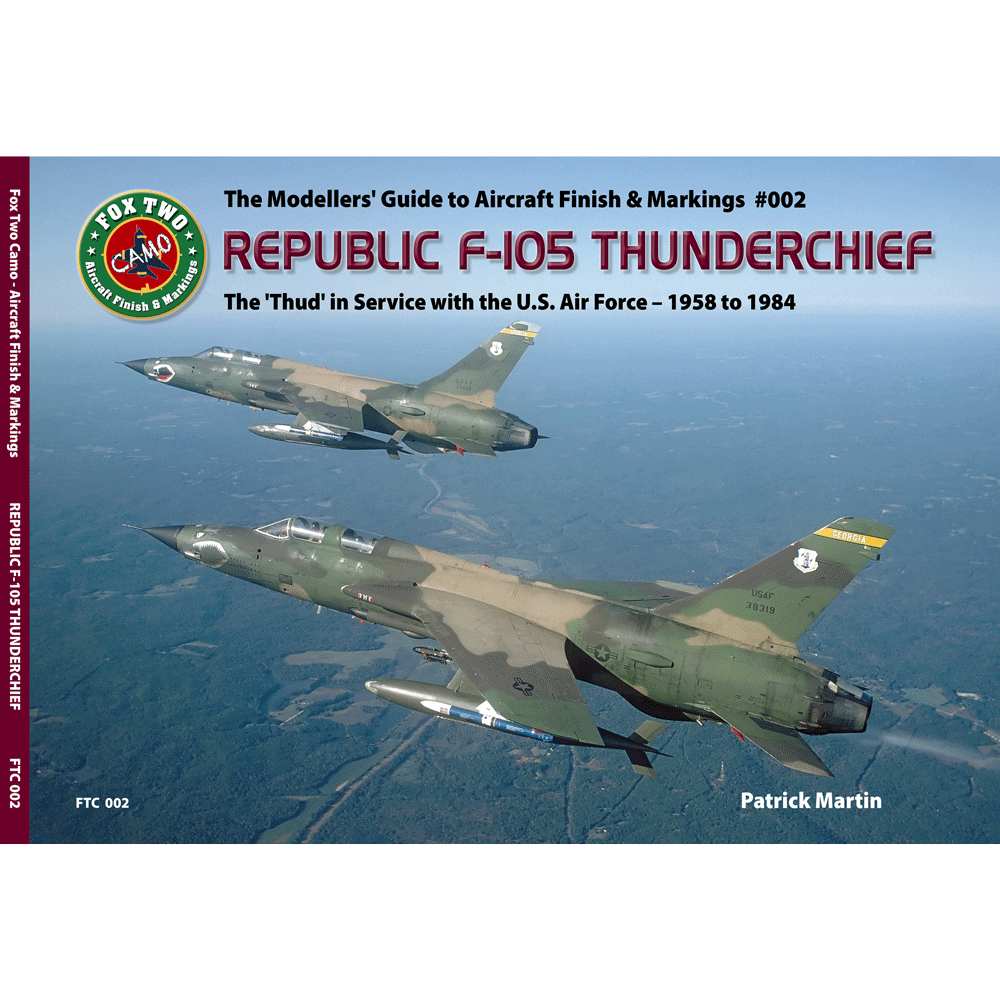 【新製品】DOUBLE UGLY! BOOKS FTC002 ダブルアグリー！リパブリック F-105 サンダーチーフ 米空軍 1958-1984年