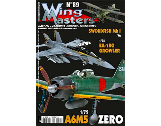 【新製品】[2005700108900] ウイングマスター89)1/72 ソードフィッシュMk.I 零戦五二型 1/48 EA-18G