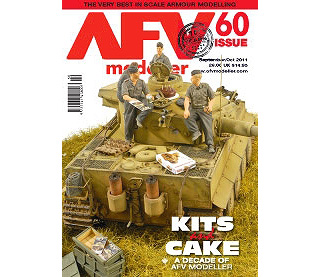 【新製品】[2005860006009] AFVmodeller60)創刊号表紙作品で、記念すべき10周年を祝おう!