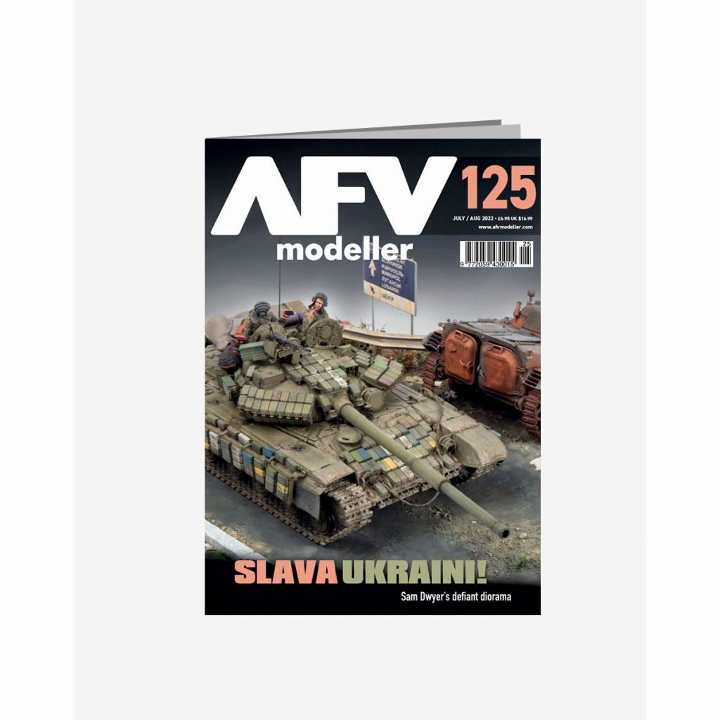 【新製品】AFVmodeller125 SLAVA UKRAINI!