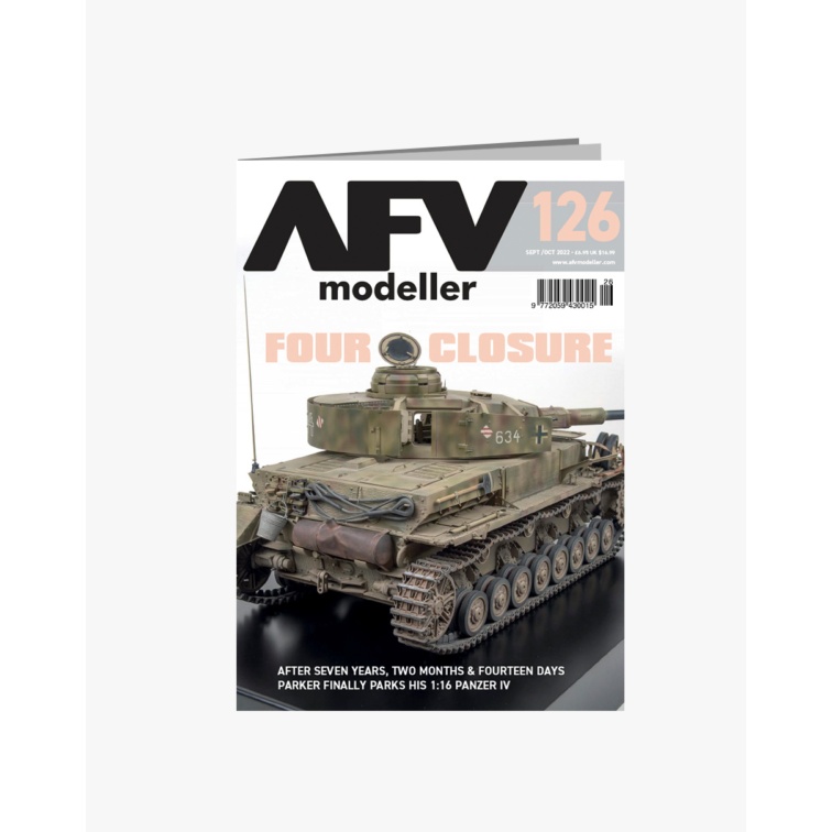 【新製品】AFVmodeller 126 FOUR CLOSURE