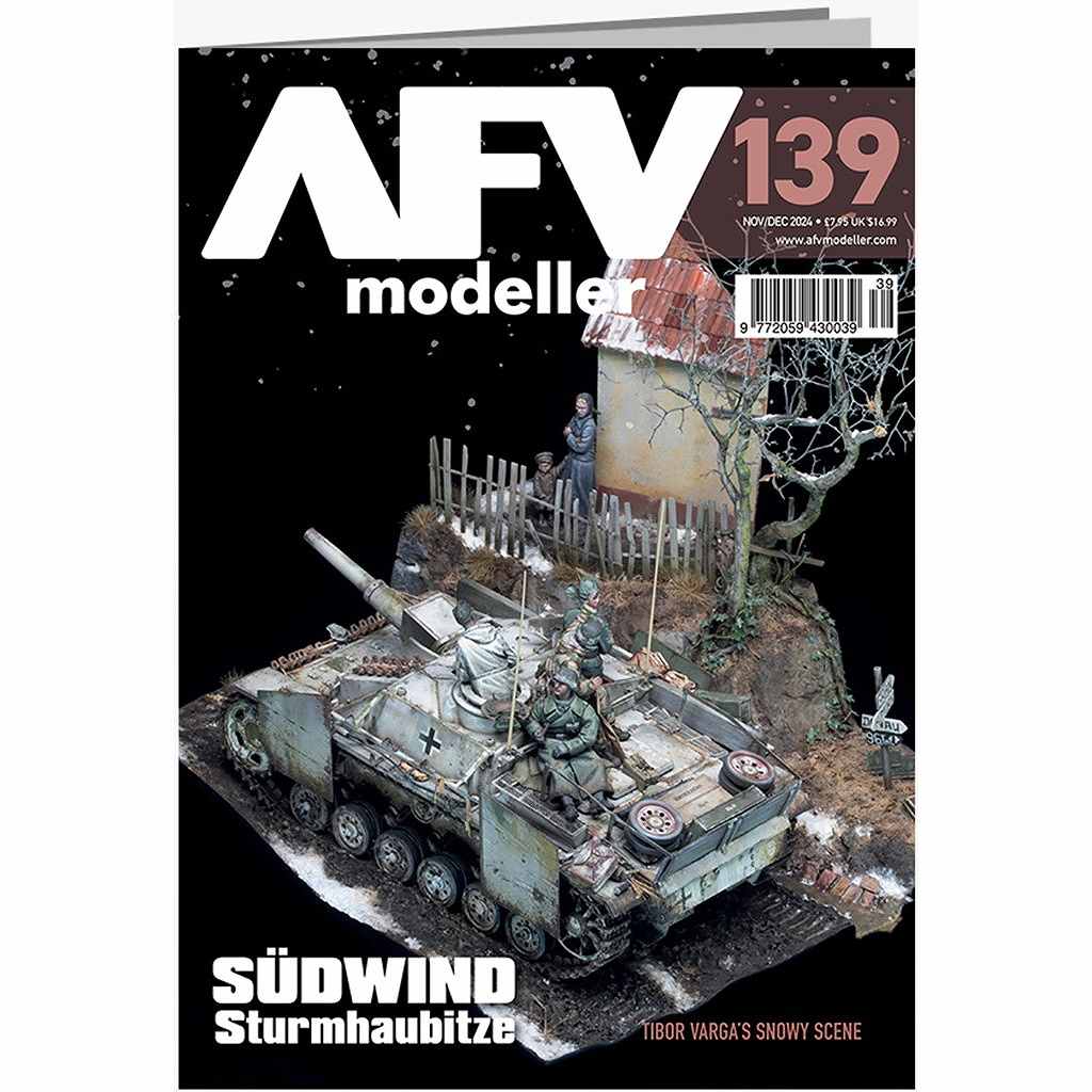 【新製品】AFVmodeller 139 Sudwind Sturmhaubitze