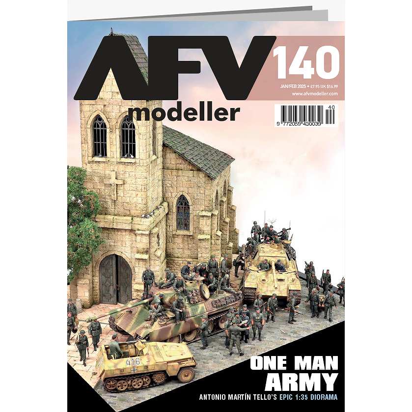 【新製品】AFVmodeller 140 ONE MAN ARMY