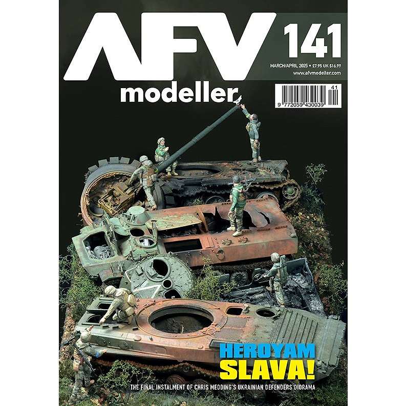 【新製品】AFVmodeller 141 HEROYAM SLAVA!