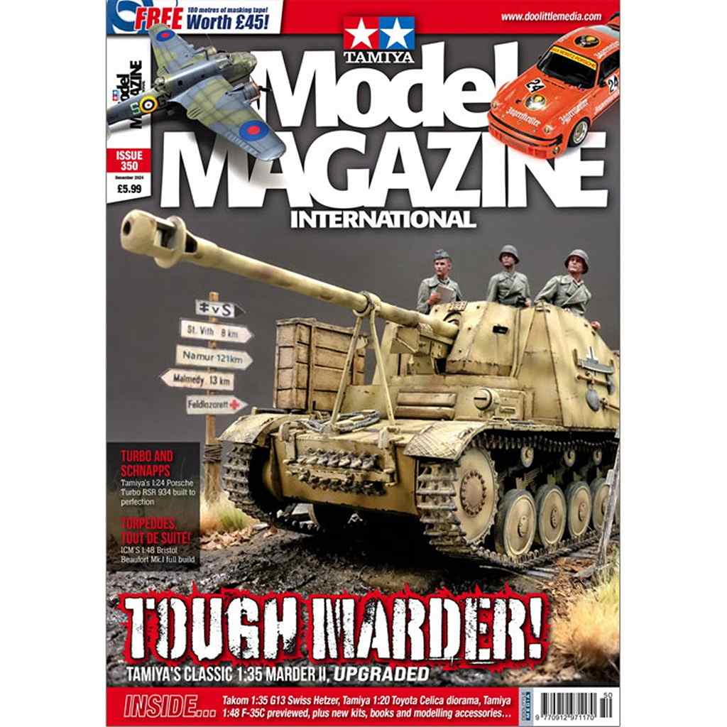 【新製品】タミヤモデルマガジン 350 TOUGH MARDER!