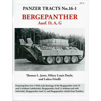 【新製品】[2005960101611] PANZER TRACTS 16-1)ベルゲパンターD/A/G型