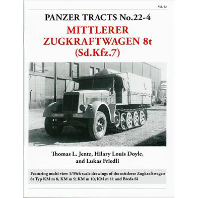 【新製品】[2005960102243] PANZER TRACTS 22-4)Sd.Kfz.7 8t ハーフトラック