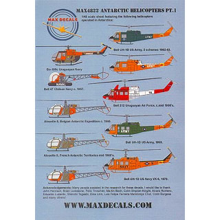 【新製品】[2006214802209] MAX4822)ANTARCTIC HELICOPTERS Pt.1