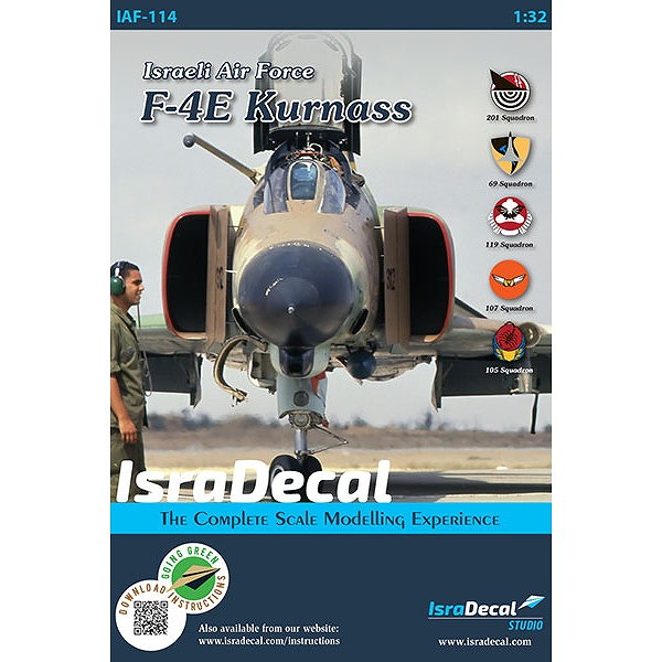 【新製品】IAF-114 イスラエル空軍 F-4E クルナス