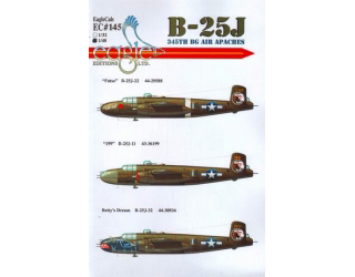 【新製品】[2006323214504] EC32145)B-25J 345thBG