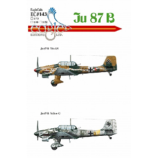 【新製品】[2006324814307] EC48143)ユンカース Ju87B スツーカ