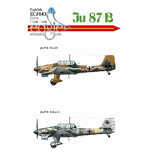 【再入荷】EC72143 ユンカース Ju87B スツーカ