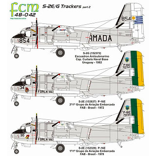 【新製品】[2006454804209] 48042)グラマン P-16E(S-2E)/S-2G トラッカー ブラジル/エクアドル