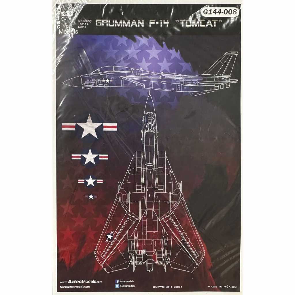 【新製品】AZG144-008 Grumman F-14 Tomcat USAF national insignia