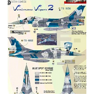 【新製品】[2006487202805] AZD72028)Venimous Vipers 2 F-16 インドネシア/イタリア空軍